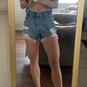 Abercrombie High Rise Shorts